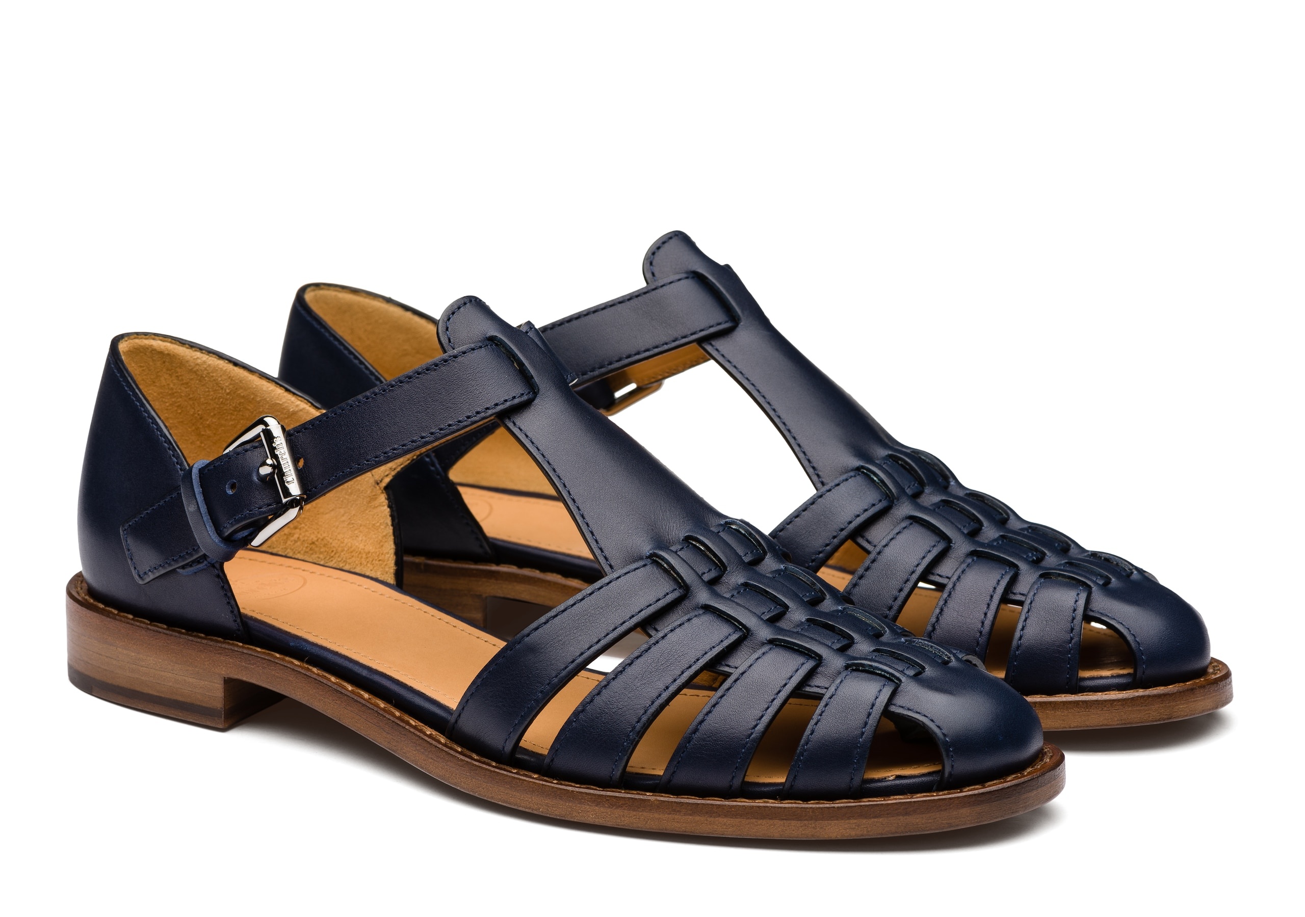 Kelsey
Prestige Calf Leather Sandal Ink - 2