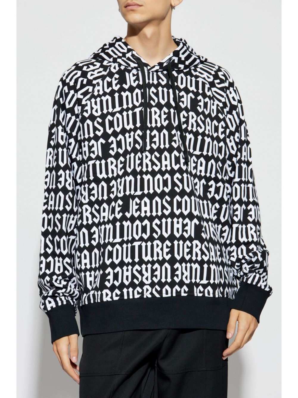 logo-print hoodie - 6