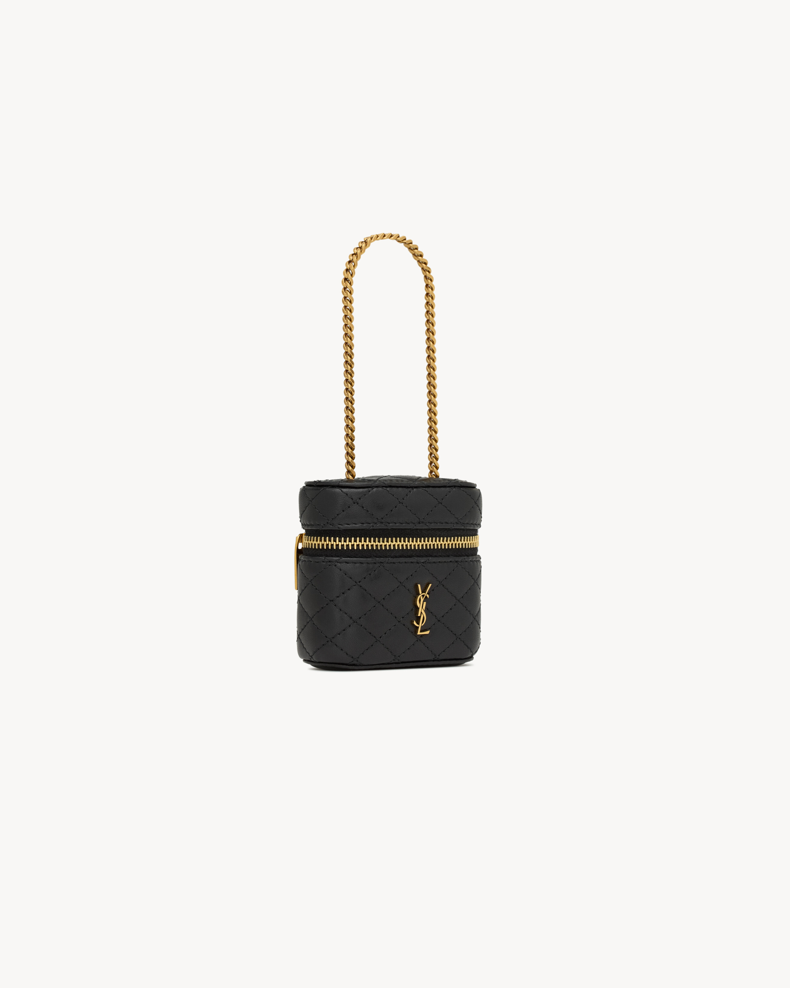 GABY VANITY BAG CHARM IN LAMBSKIN - 5