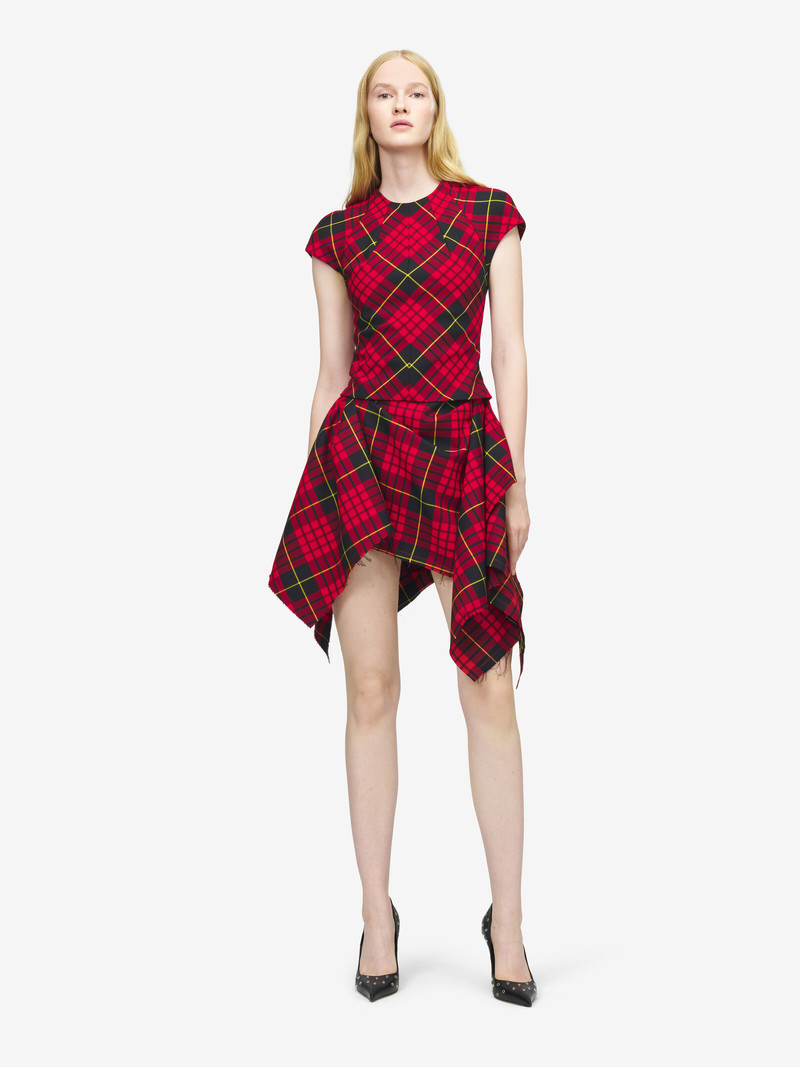 MacQueen' Tartan Mini Dress 3