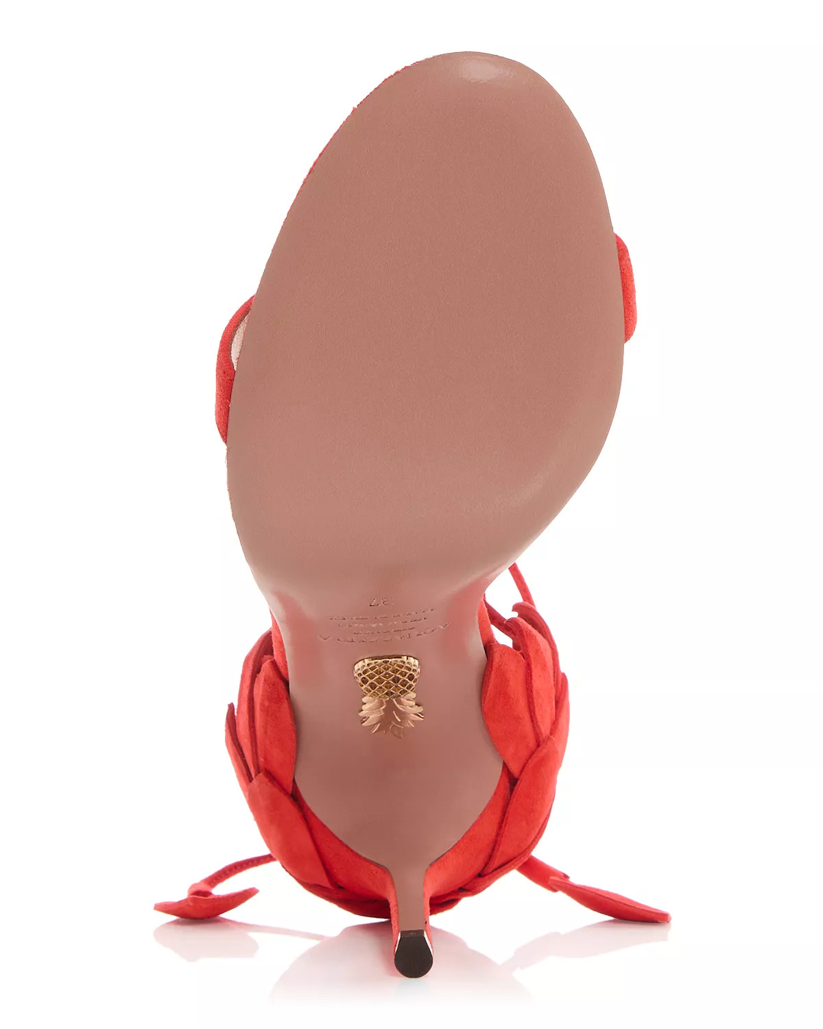 Women's Hibiscus Ankle Tie Sandals - 5