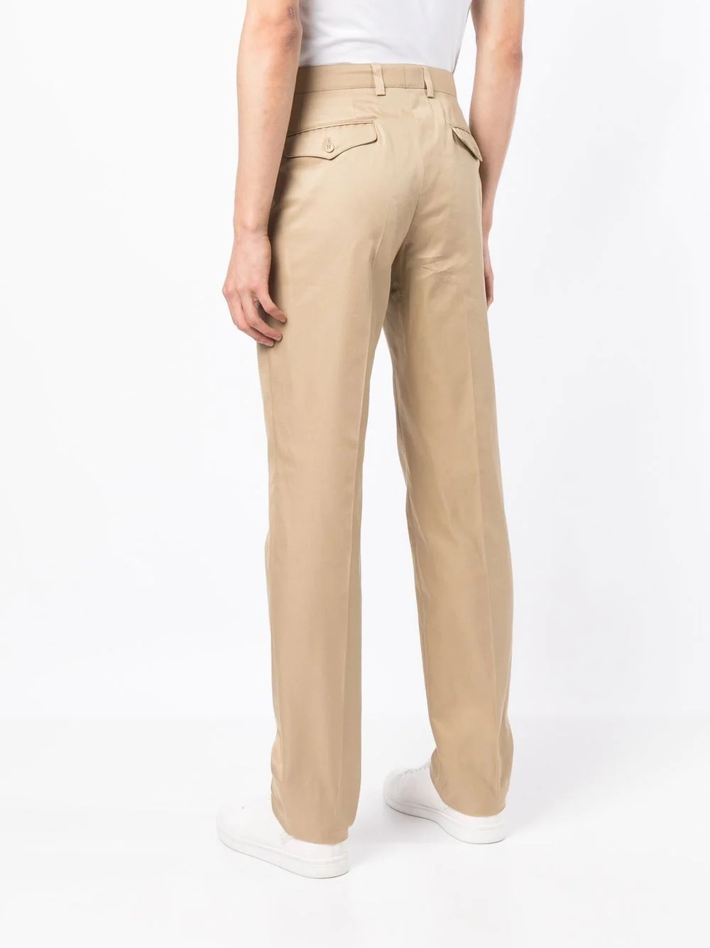 Arosa mid-rise straight chinos - 4