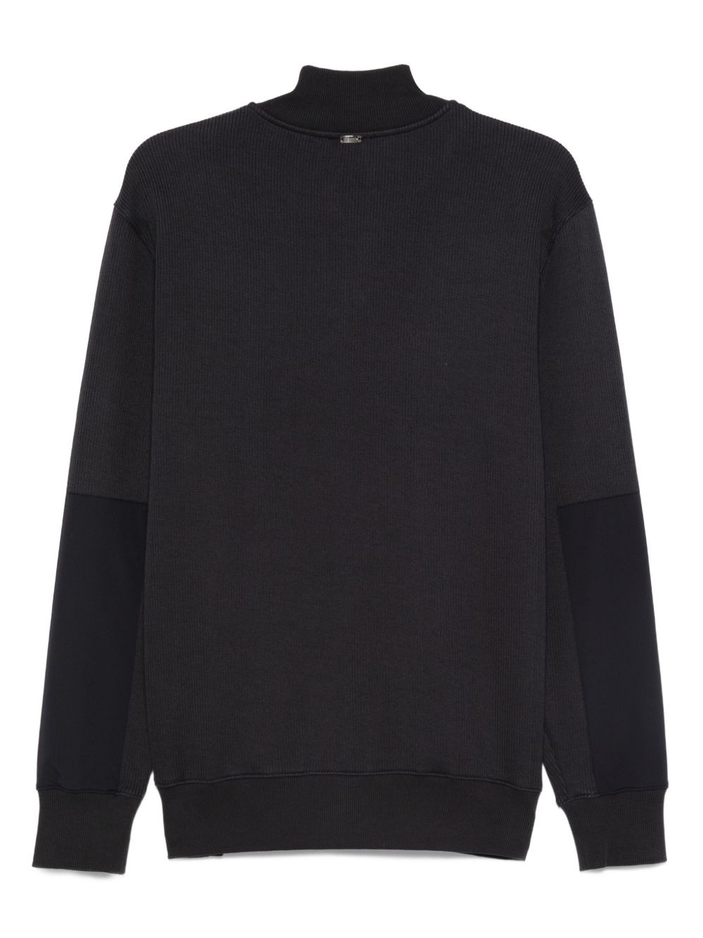 ribbed cotton polo shirt - 2