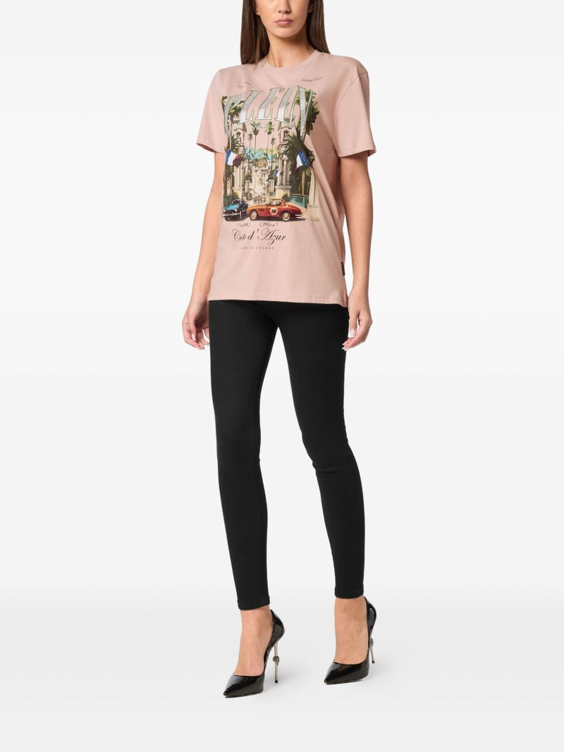 PHILIPP PLEIN Sexy Pure Vintage Racing T-Shirt outlook