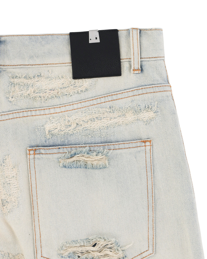 DESTROYED EMBROIDERY JEAN 11