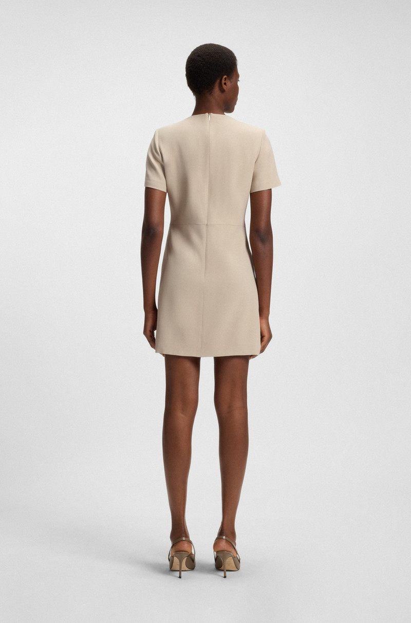 SHIFT DRESS IN SOFT CREPE 4