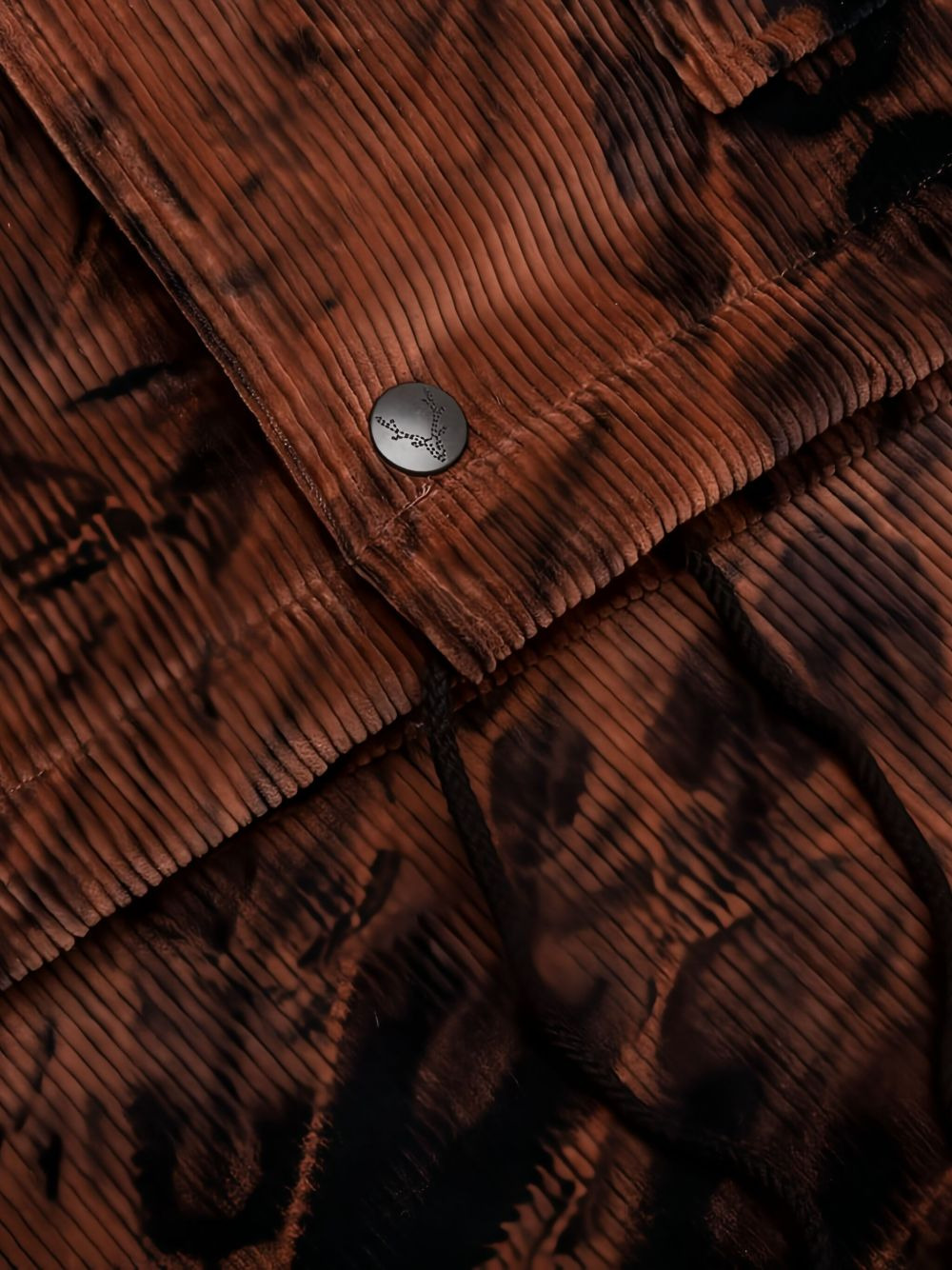 tie-dye pattern jacket - 5
