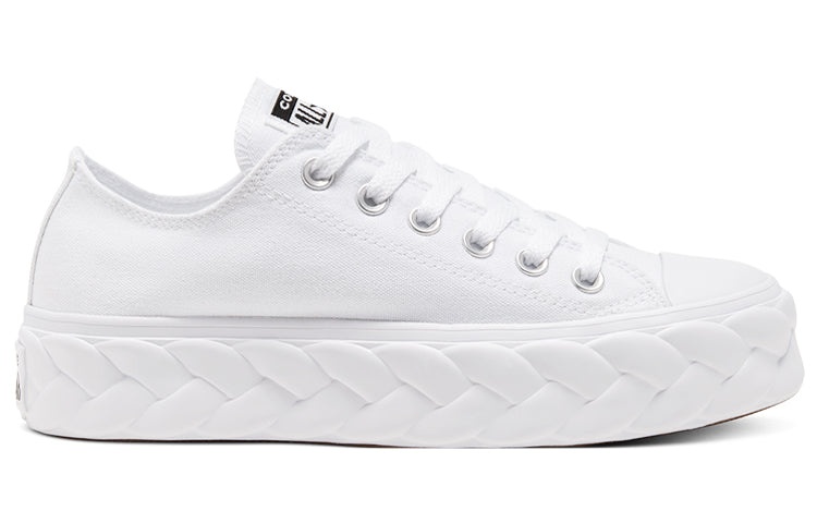 (WMNS) Converse Chuck Taylor All Star Low 'Runway Cable - White' 568895C - 3