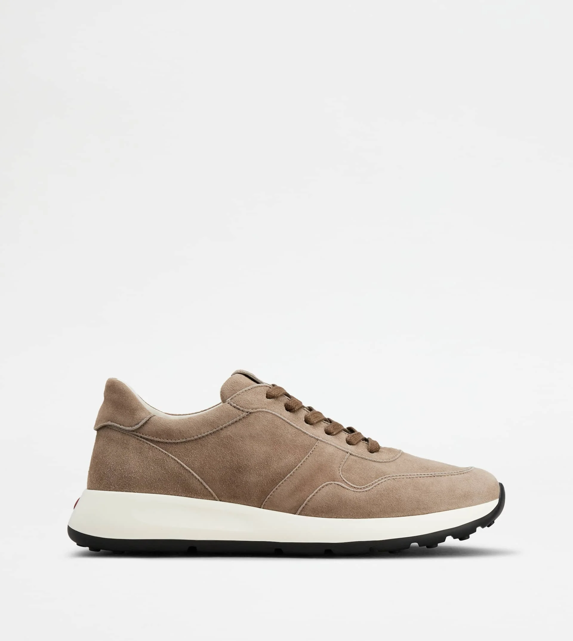 SNEAKERS IN SUEDE - BROWN - 1