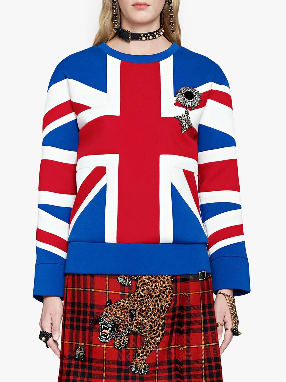 Union Jack jersey sweatshirt - 3