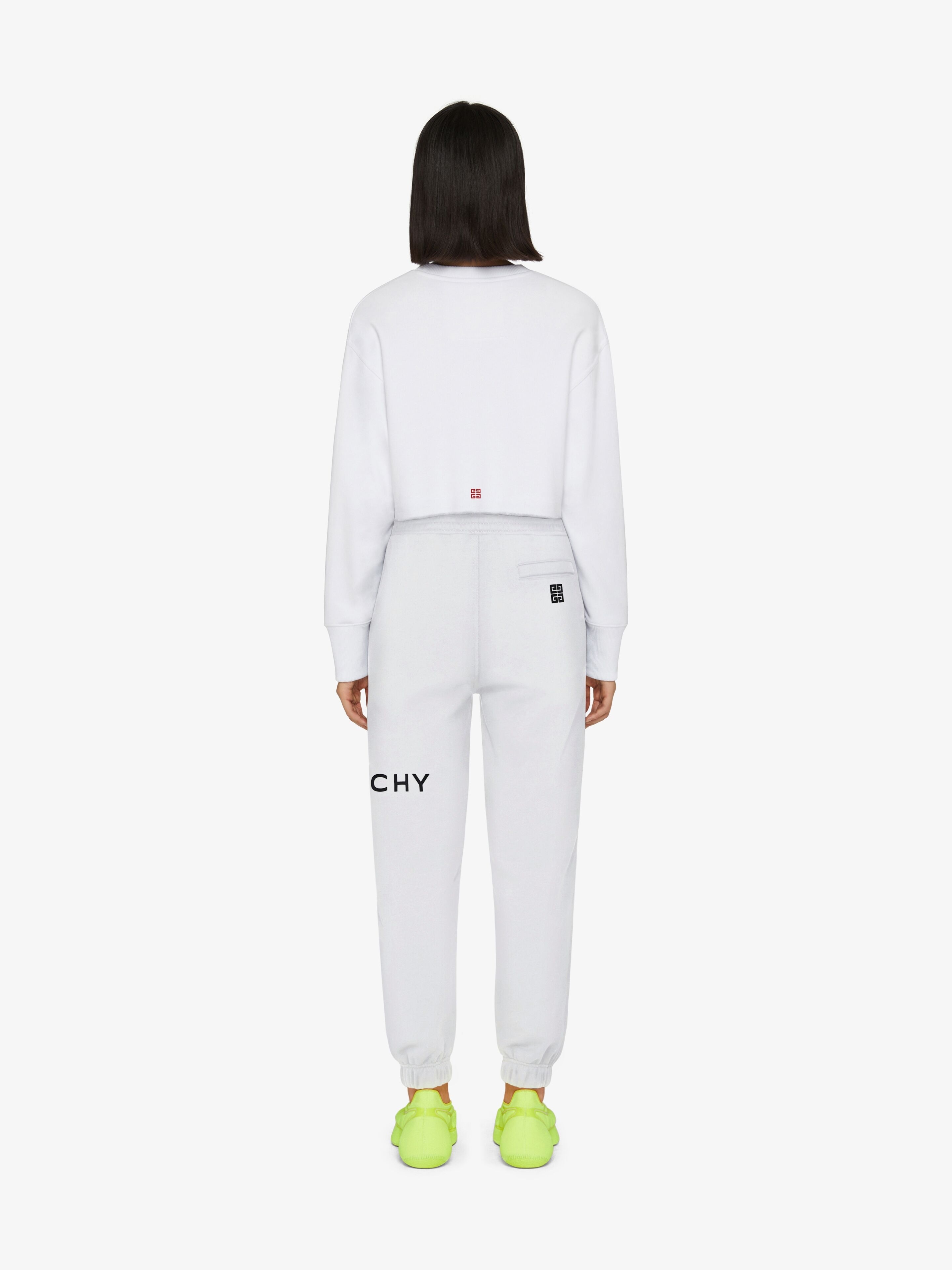 GIVENCHY ARCHETYPE SLIM FIT JOGGER PANTS IN FLEECE - 4