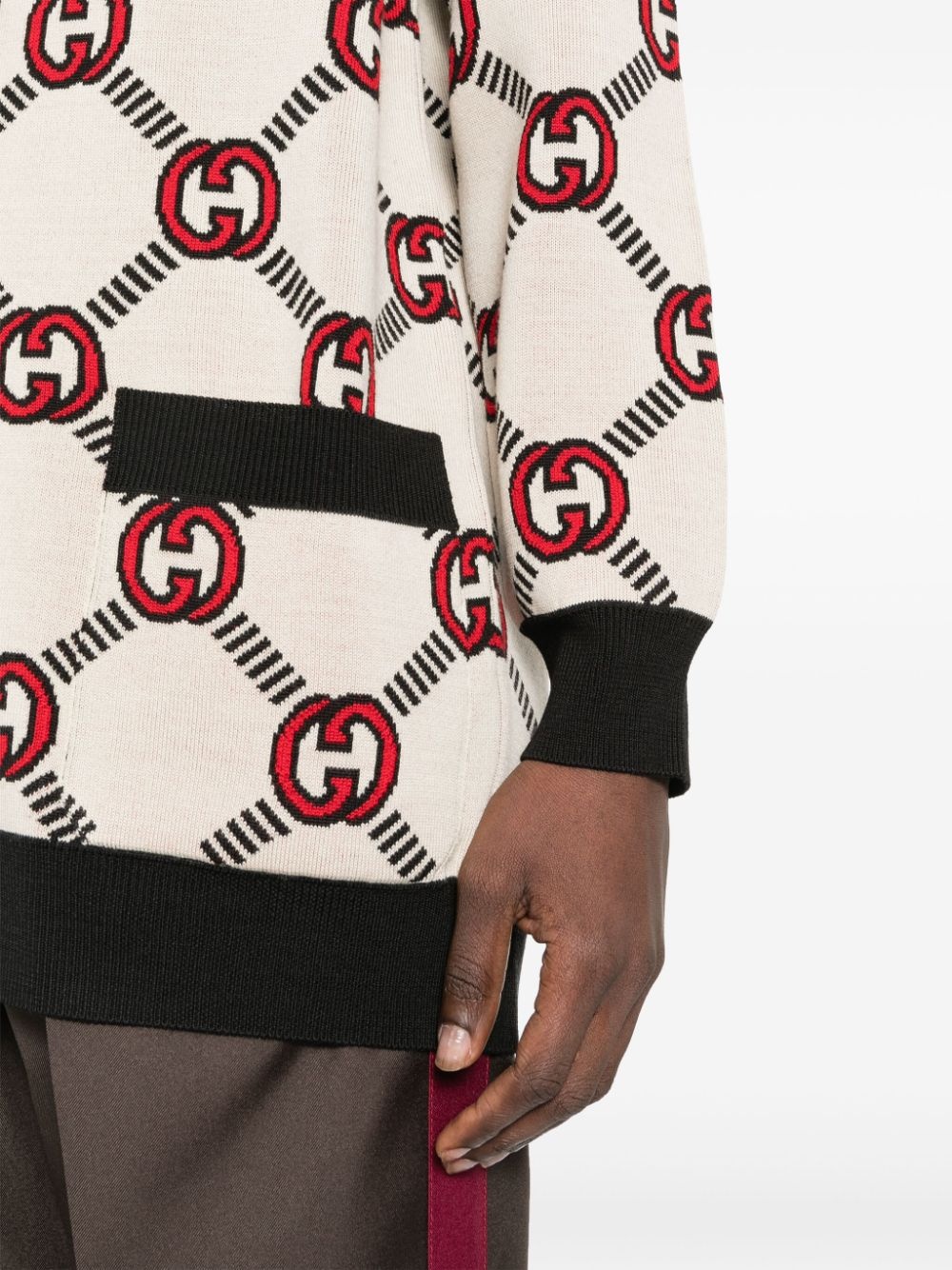 reversible Interlocking G cardigan - 5
