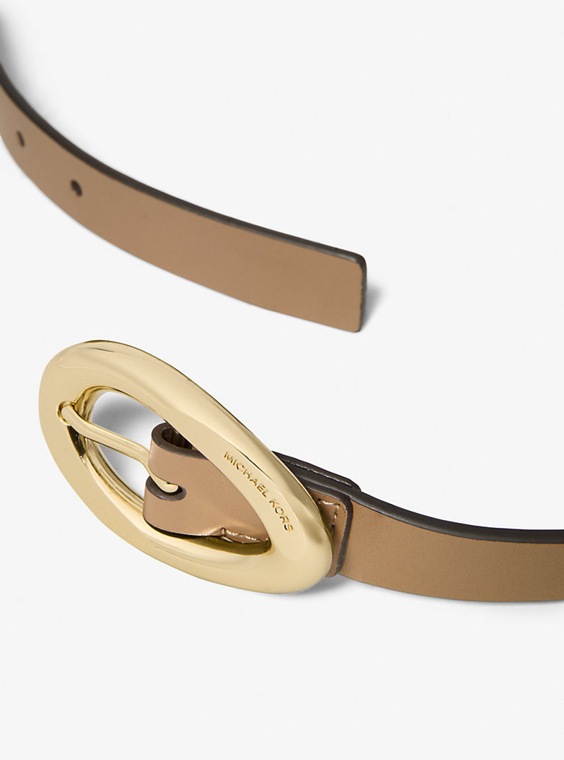 MICHAEL KORS Leather Belt outlook