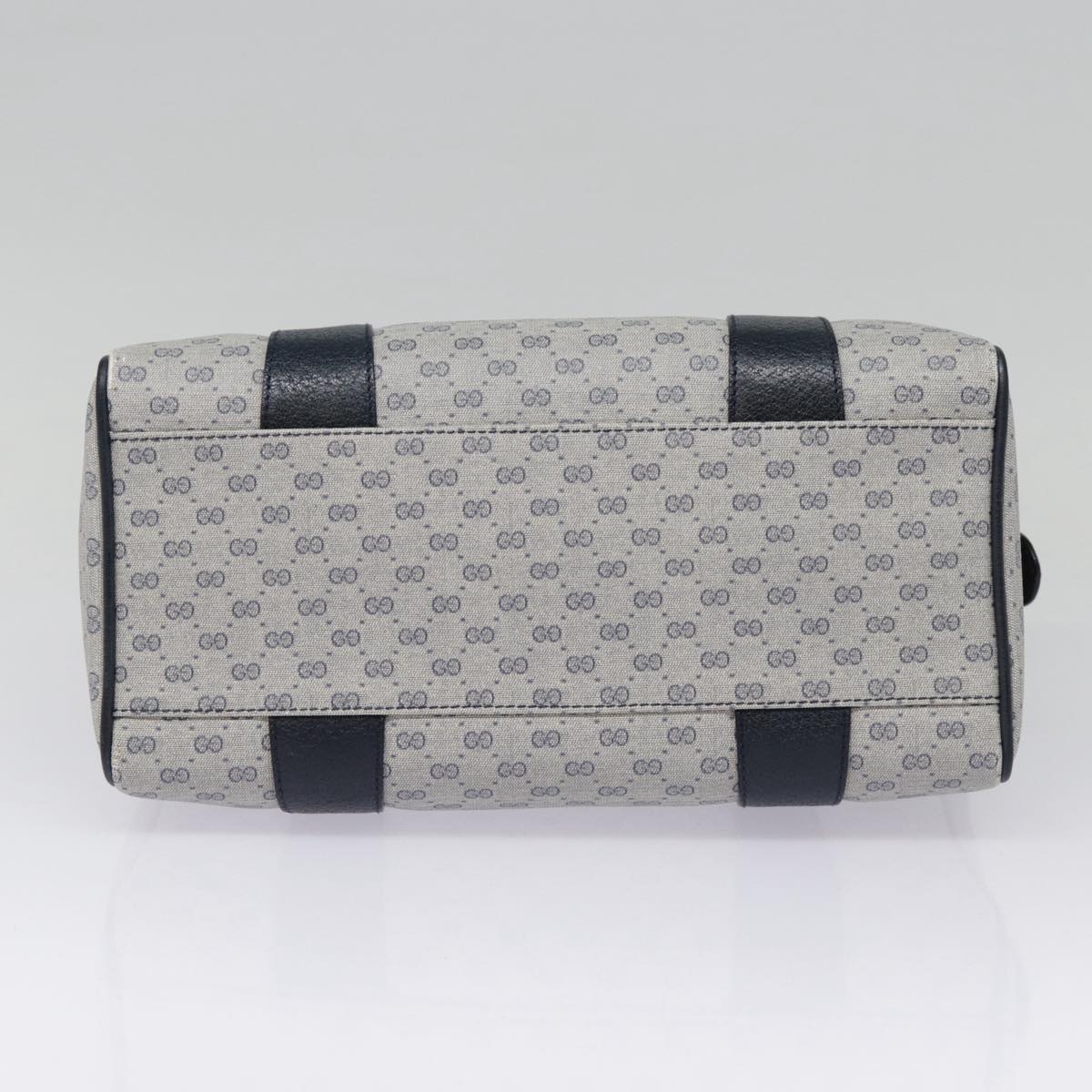 GUCCI Micro GG Supreme Hand Bag Pvc Navy Gold 000 40 000 40 - 6