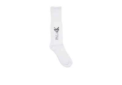 PALACE CK1 PALACE SOCKS CLASSIC WHITE outlook