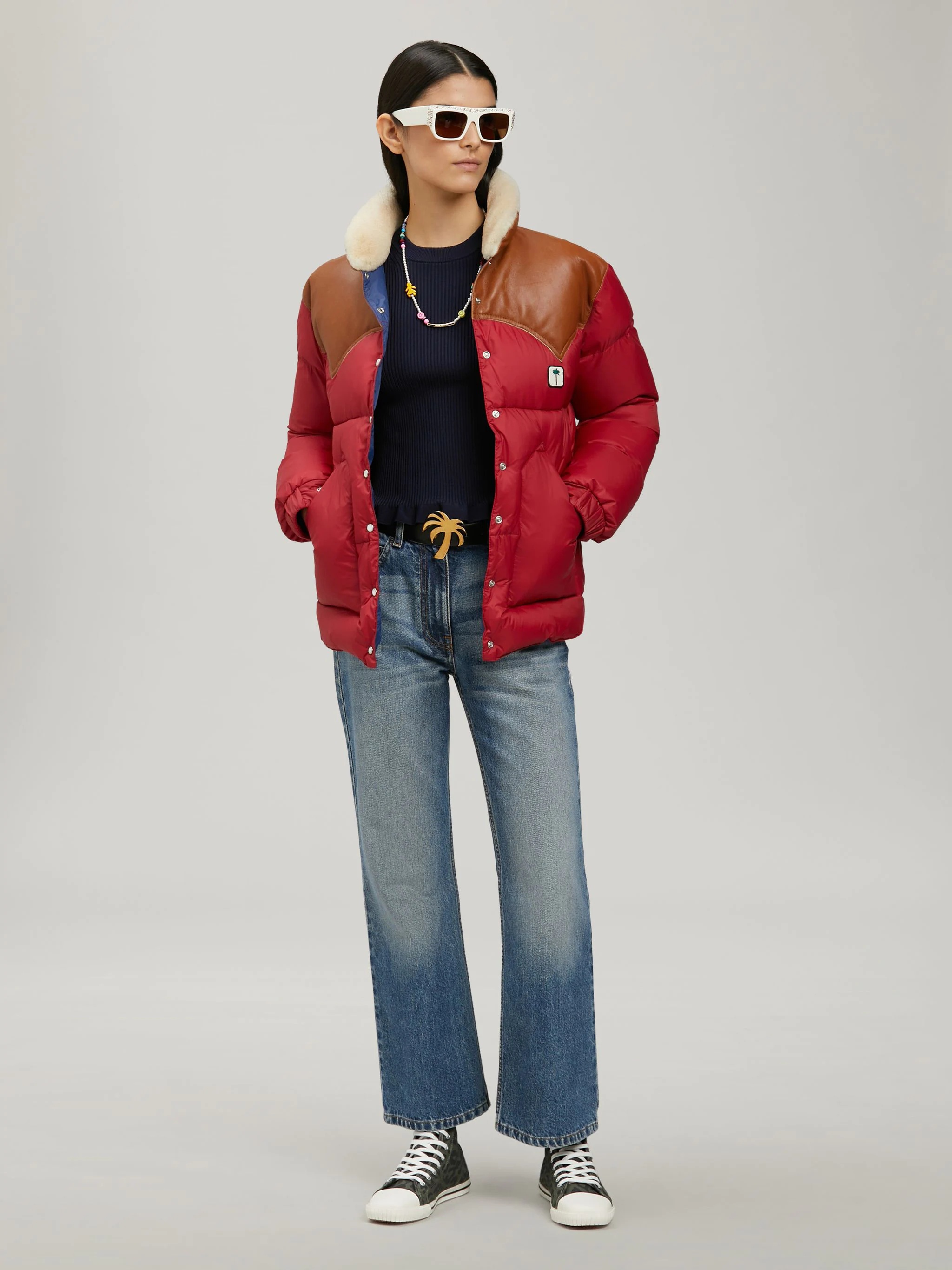TRACK KNIT SWEATER - 2