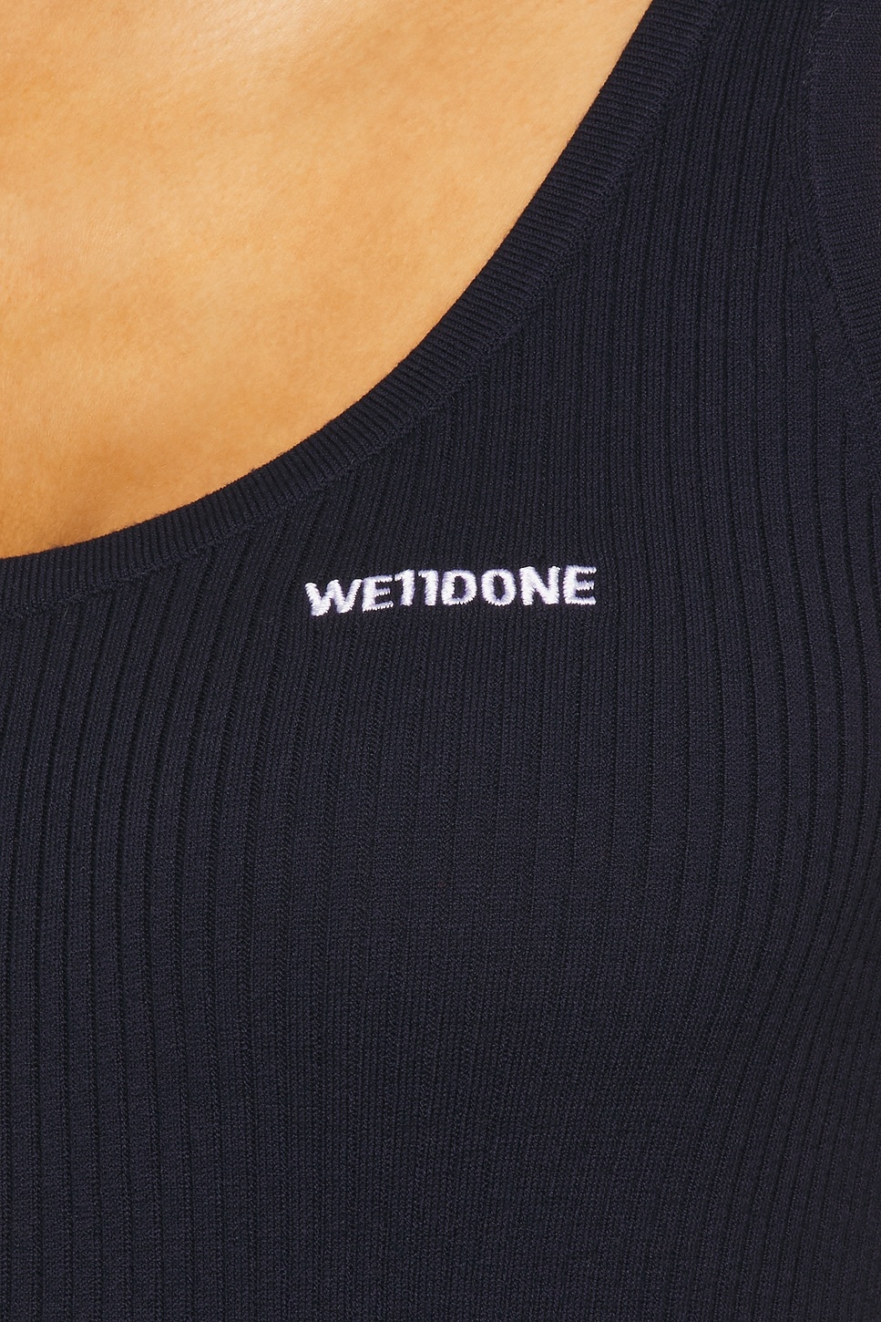 Ribbed Knit Dress - 5