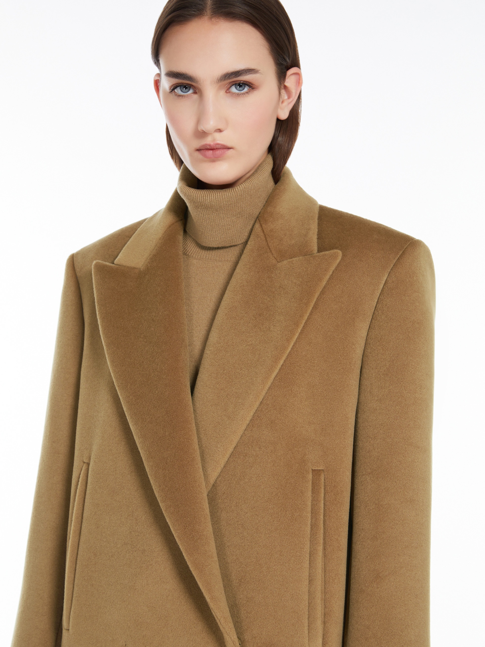 ESTREMO Wool double-breasted coat - 5