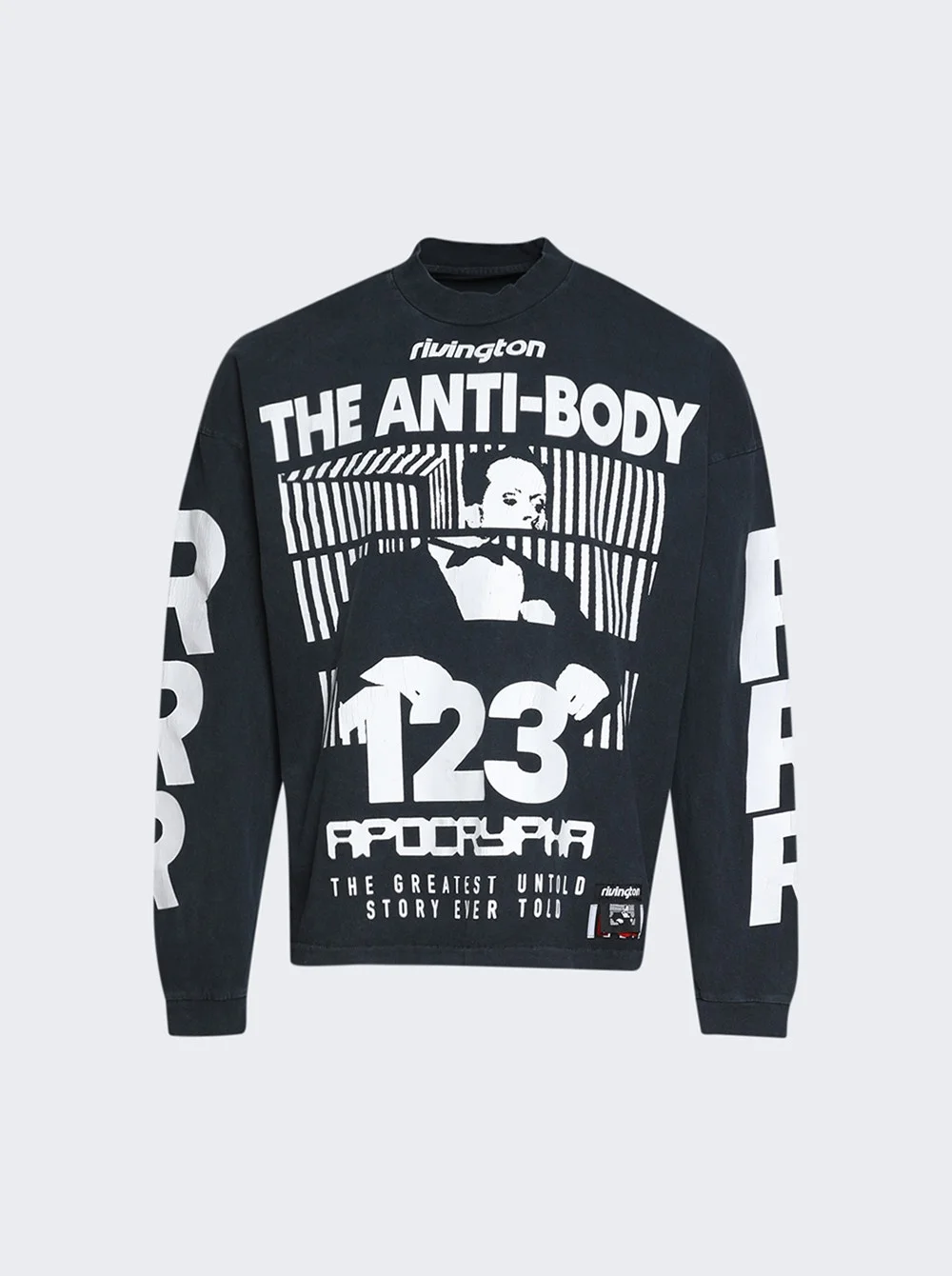 The Anti-body Vintage Ls Tee Black - 1