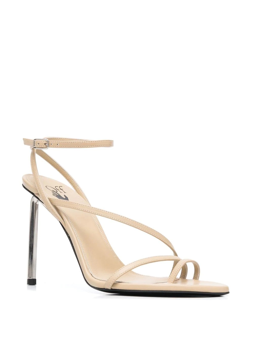 open-toe strap-detail sandals - 2