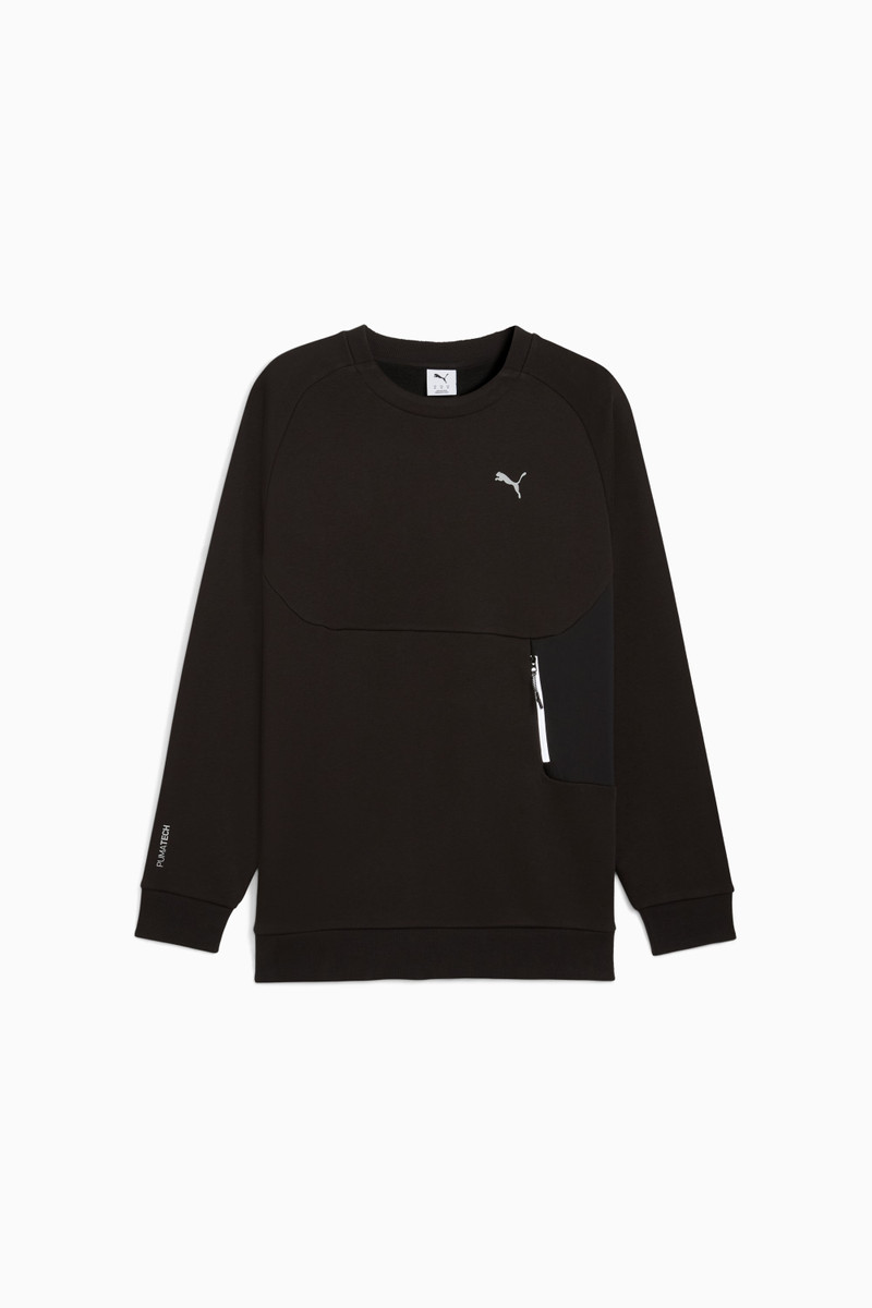 PUMATECH Men's Relaxed Crew Neck Sweatshirt 1