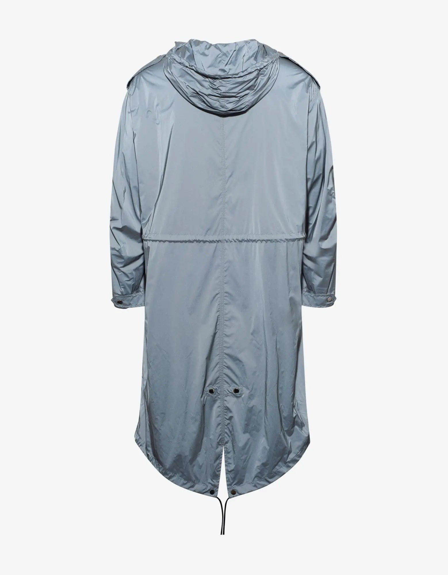Givenchy Grey Reflective Nylon Parka - 6