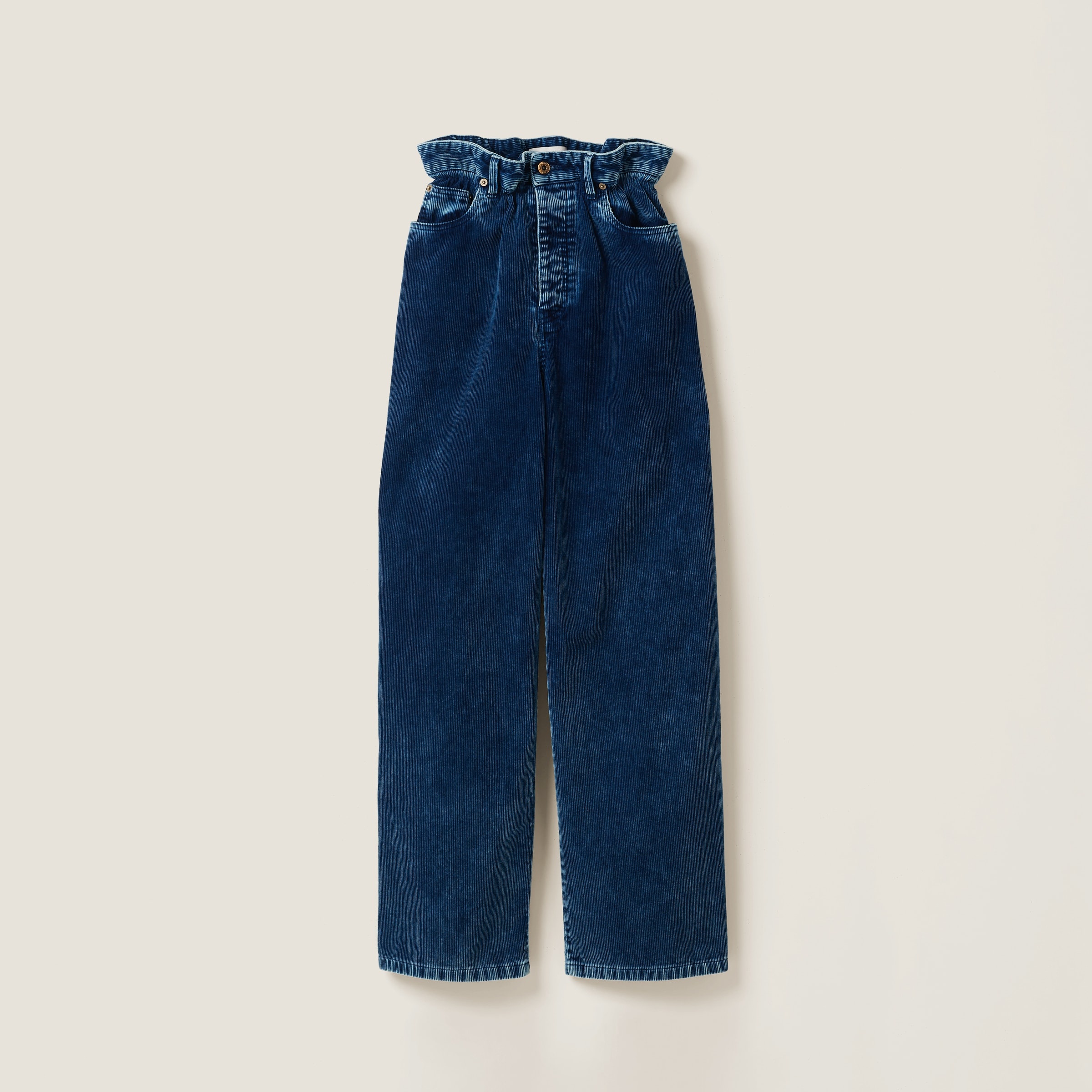 【関税&送料込】Miu Miu Corduroy Trousers Miu Miu Women's' Corduroy Pants in Brown | LN-CC®