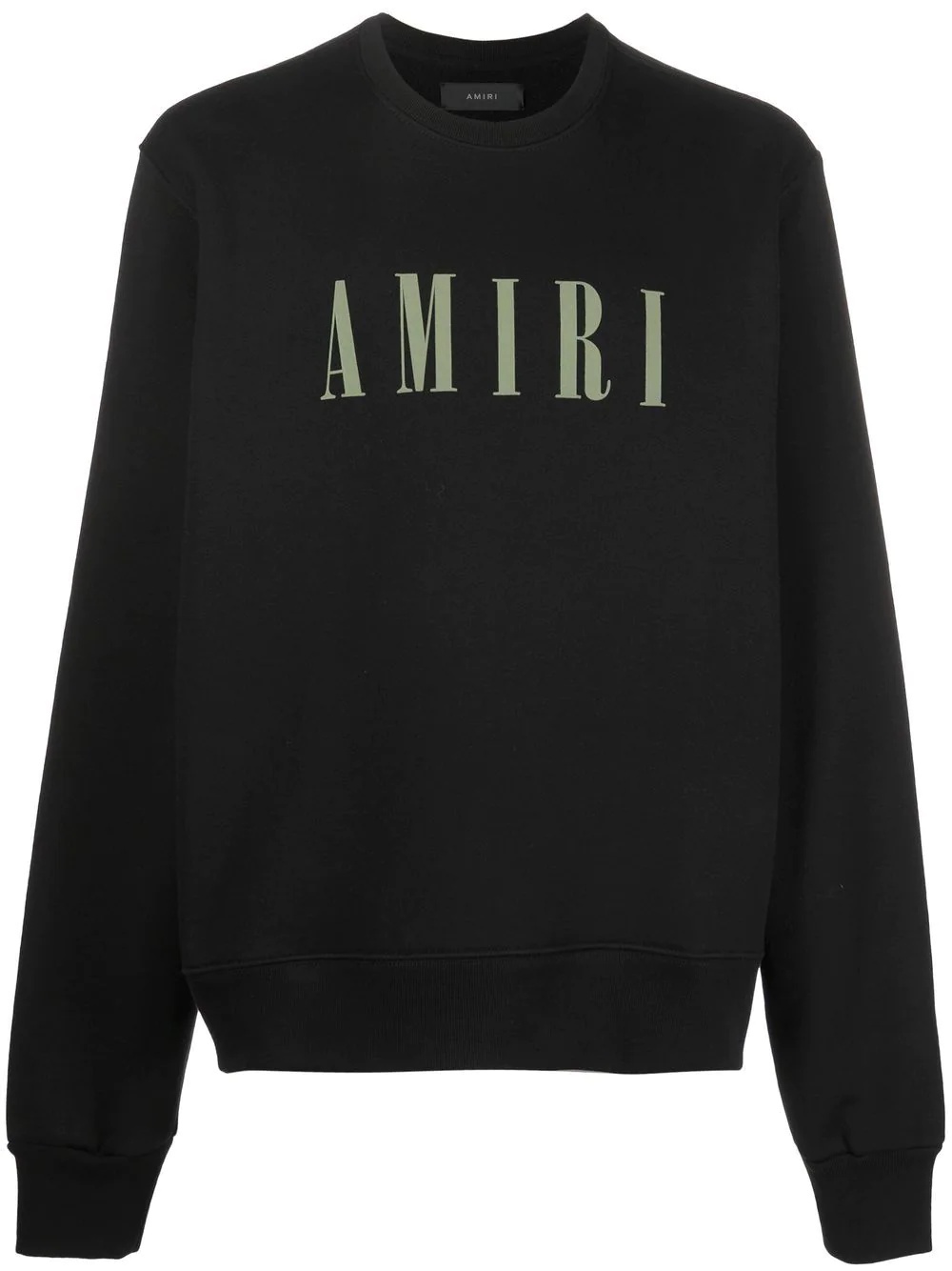 logo-print detail sweatshirt - 1