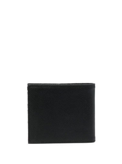 EMPORIO ARMANI logo-plaque bi-fold wallet outlook