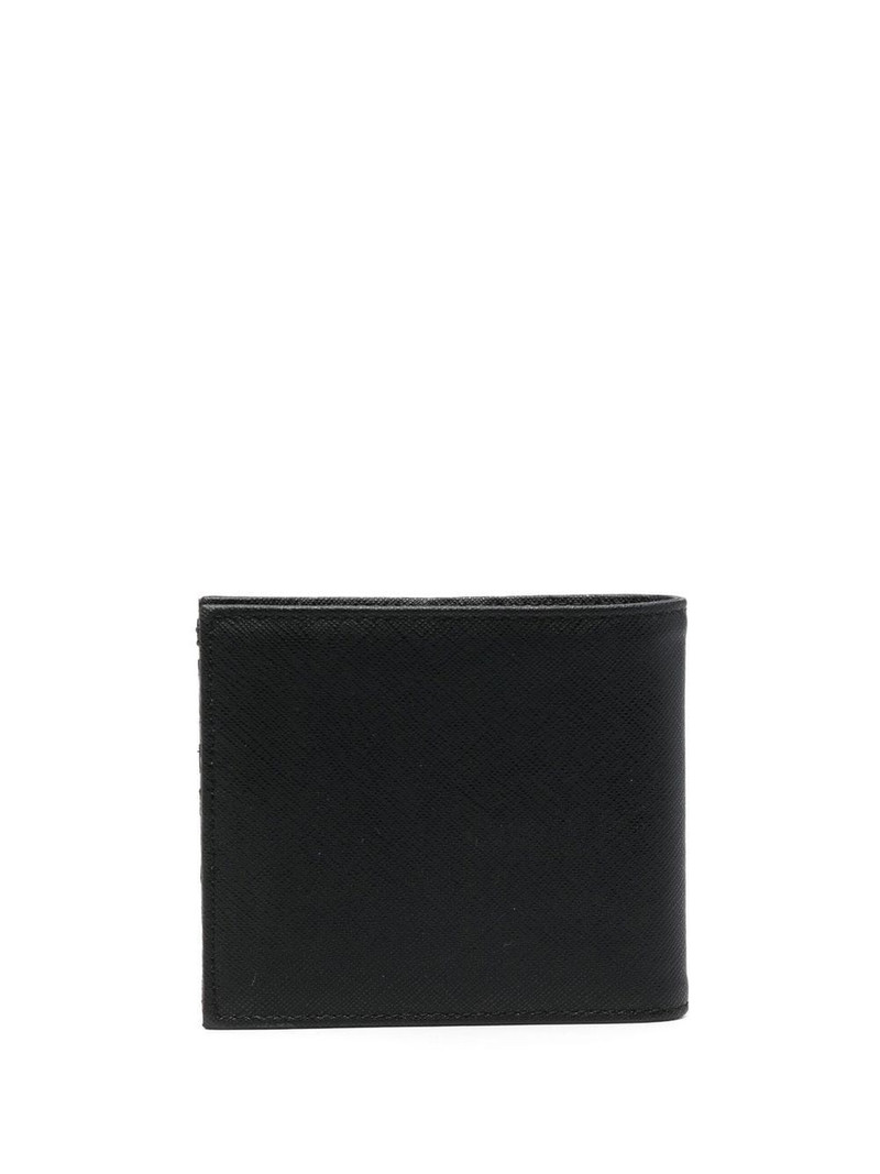 EMPORIO ARMANI logo-plaque bi-fold wallet outlook