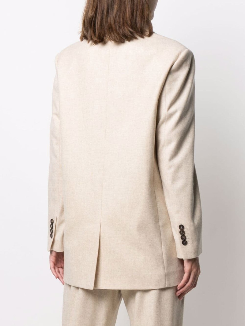 peak-lapel single-breasted blazer 4