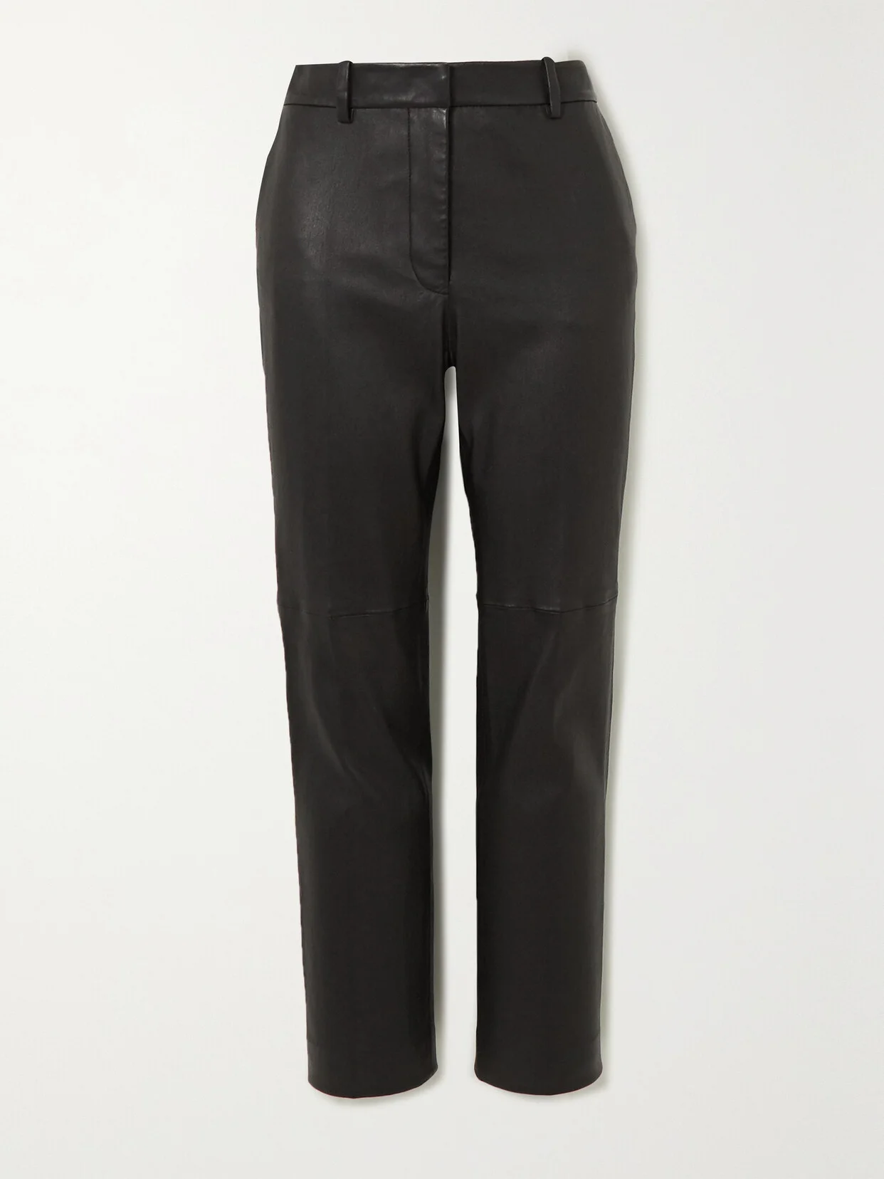 Coleman Leather Slim-fit Pants - 1