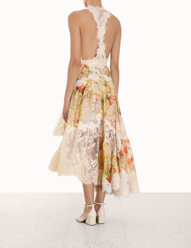 LUMINOSITY SPLICE LACE DRESS 4