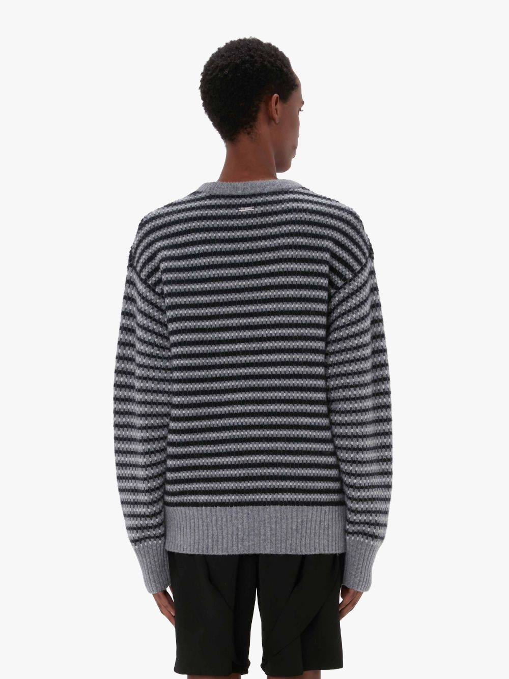 STRIPED JACQUARD SWEATER - 3