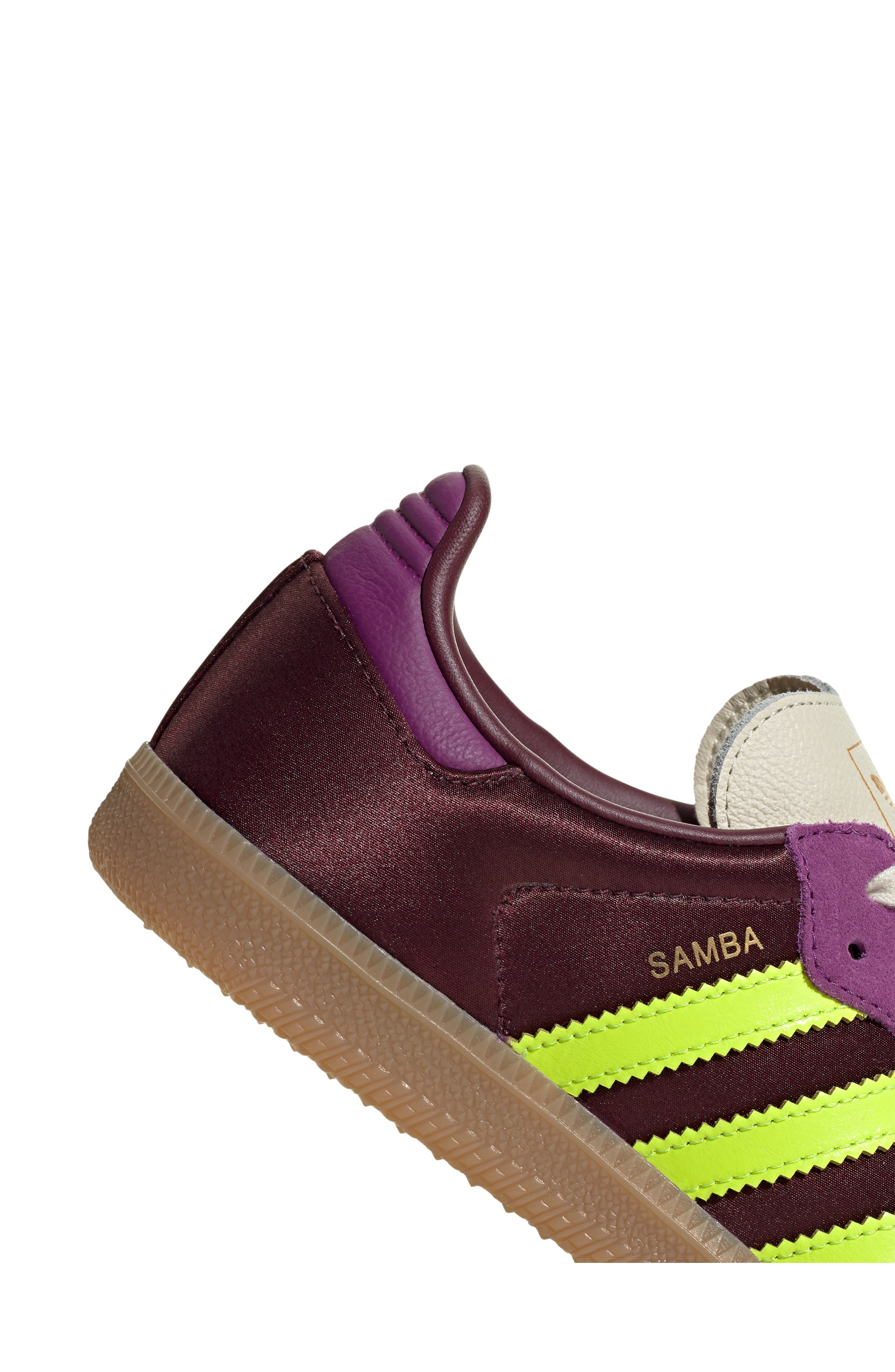 adidas Samba OG Sneaker in Maroon/Rich Mauve/Gum at Nordstrom - 9