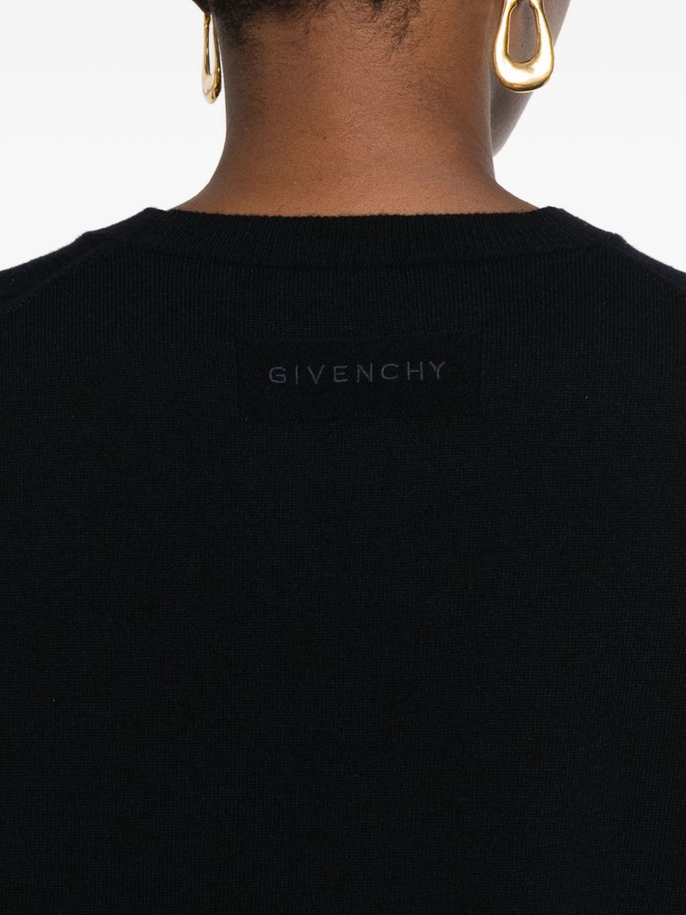 crew-neck cashmere sweater - 5