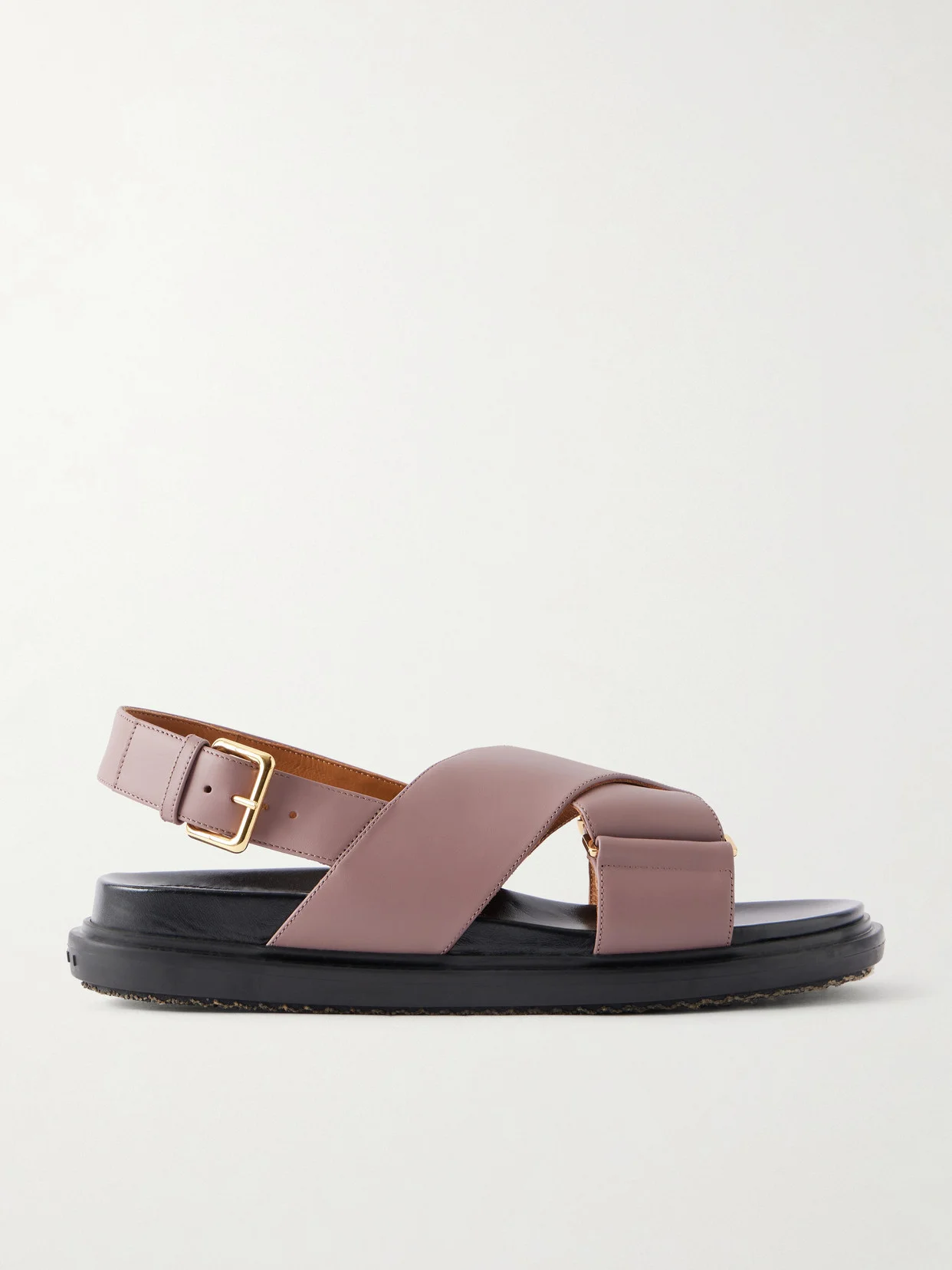 Fussbett Two-tone Leather Slingback Sandals - 1