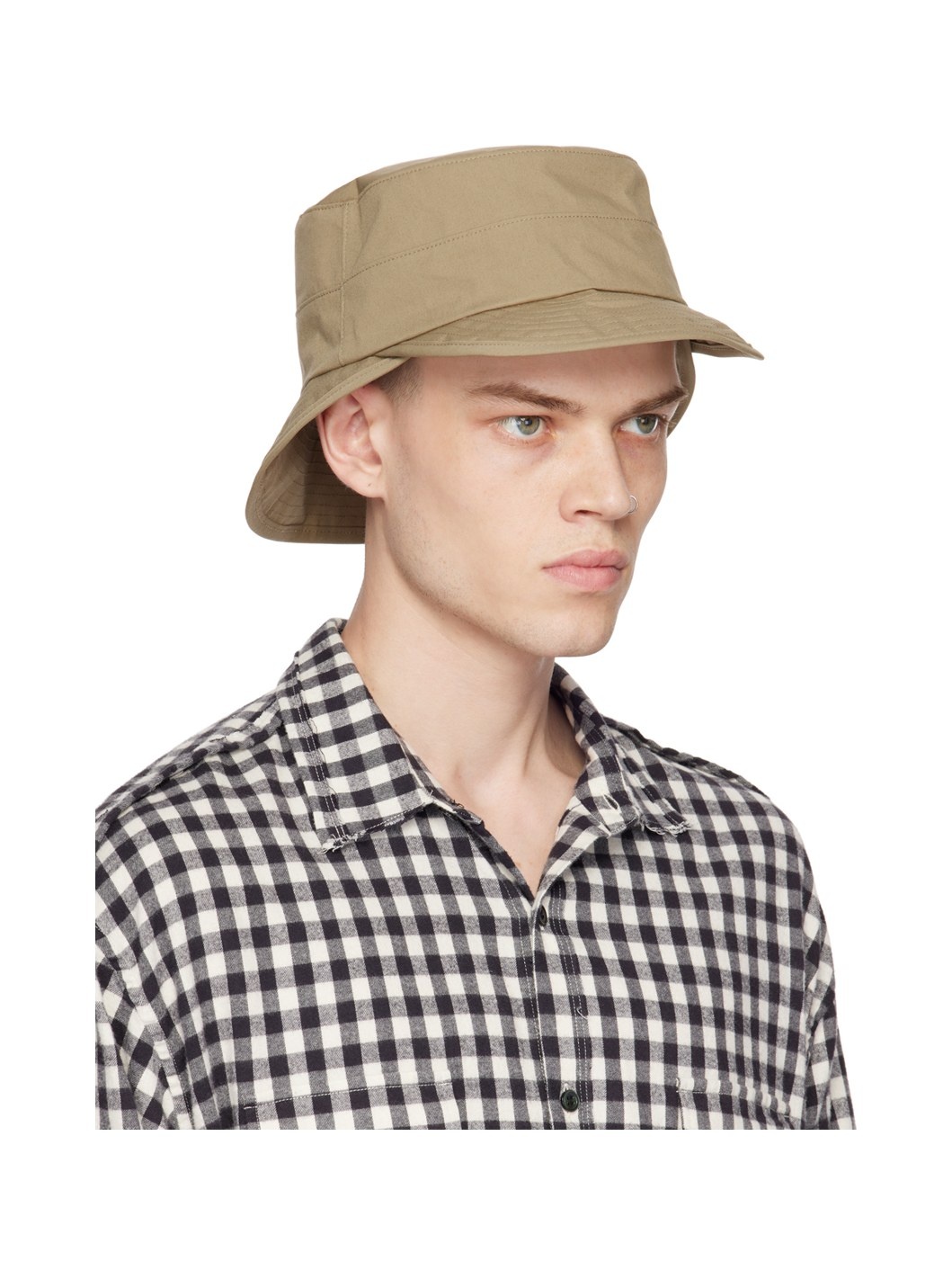 Beige Kijima Takayuki Edition Bucket Hat - 3