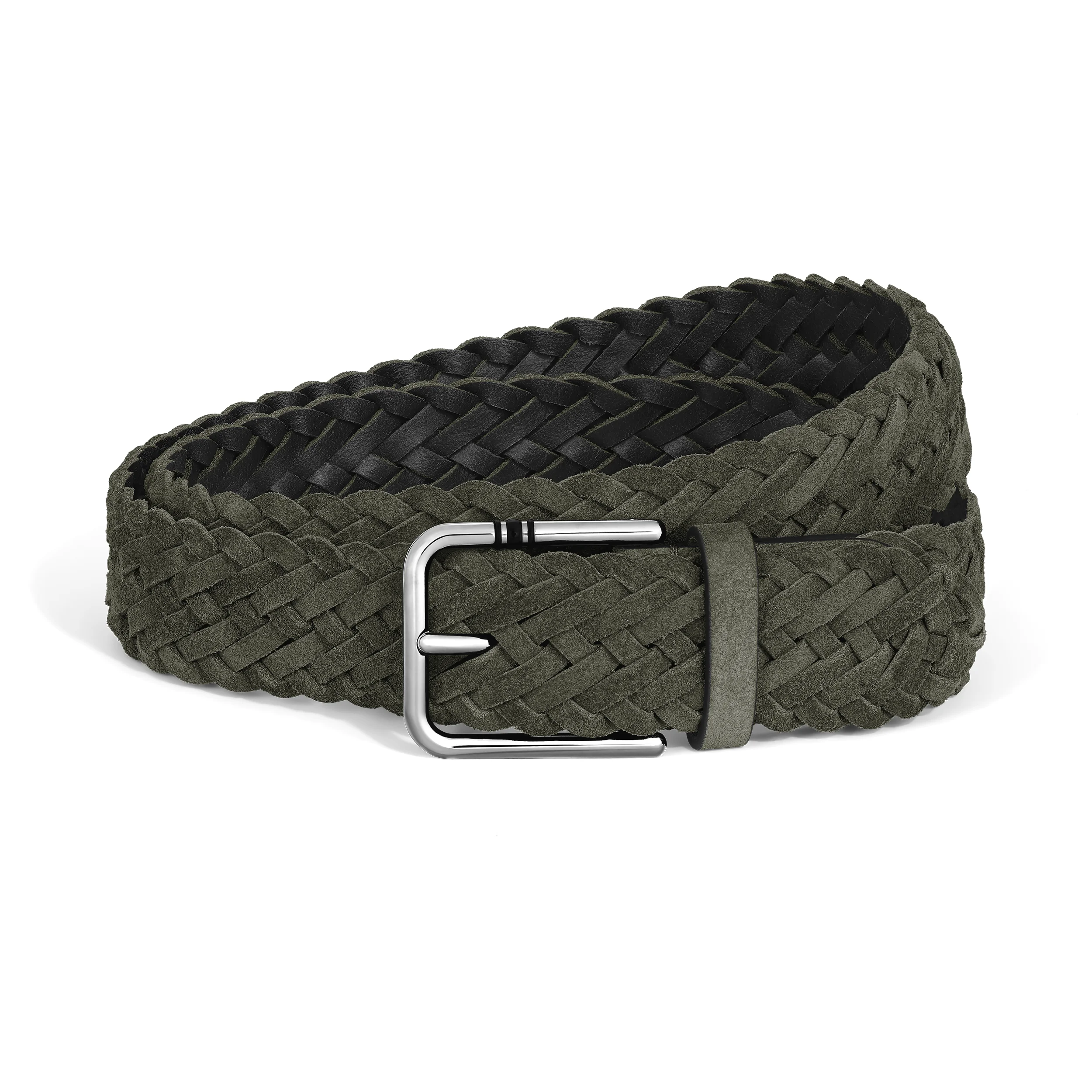 35 MM BELT IN SUEDE WITH SQUARE MEISTERSTÜCK BUCKLE S - 1