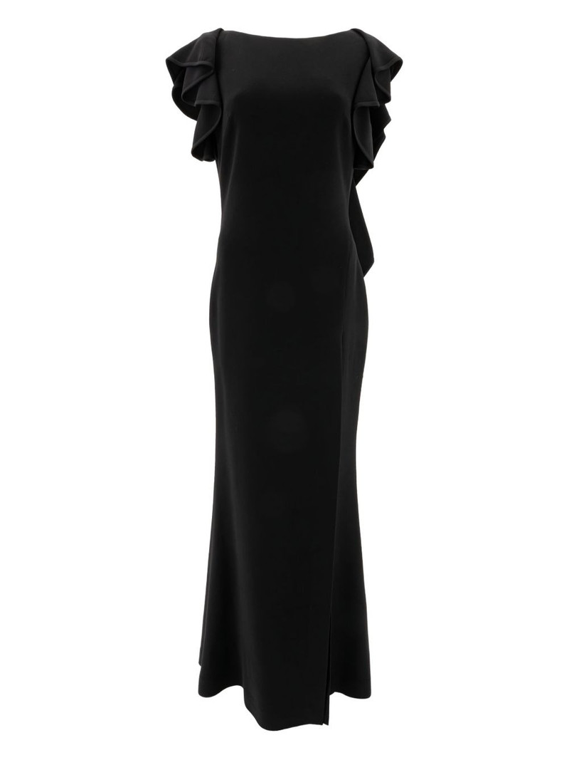 ruffled sleeve dress 1