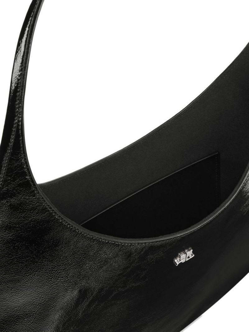 Holy Naplack logo-detail leather tote bag 5