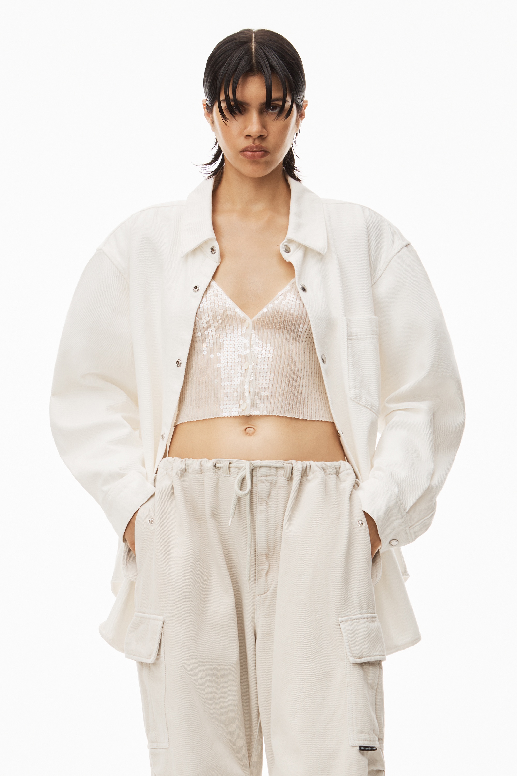 PARACHUTE PANT IN MOONSHINE DENIM - 4