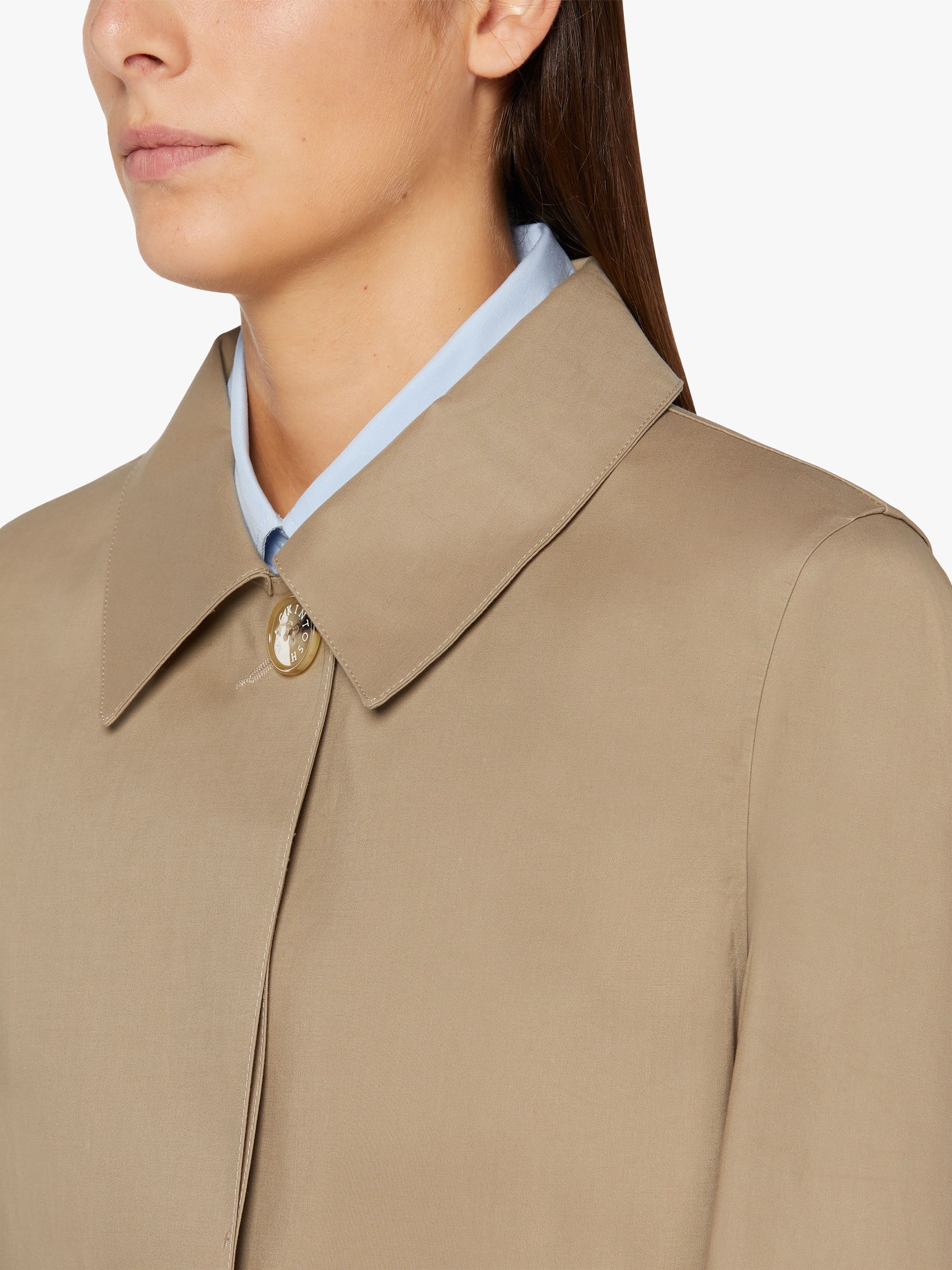 BANTON FAWN BONDED COTTON COAT | LR-1032 - 5
