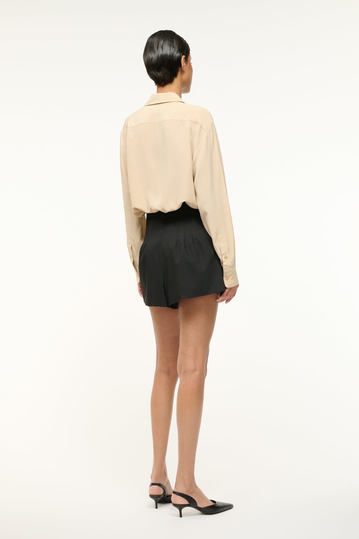 STAUD MAGPIE SHORTS BLACK - 4