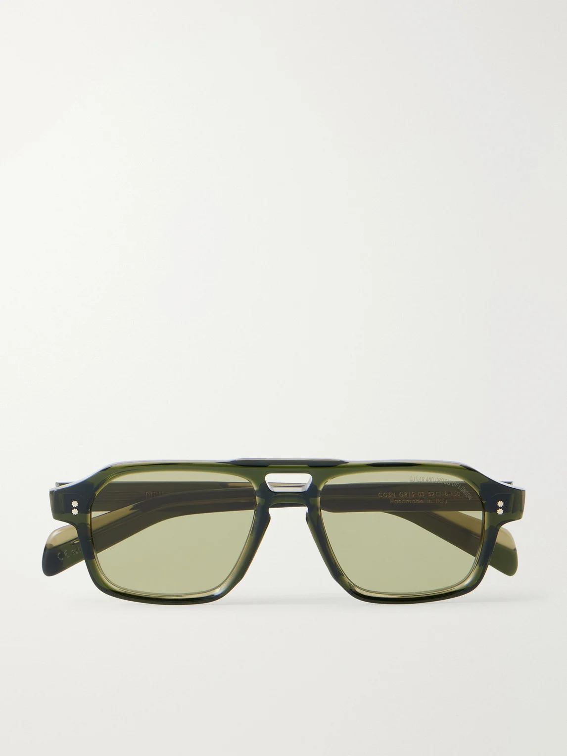 GR15 Aviator-Style Acetate Sunglasses - 1