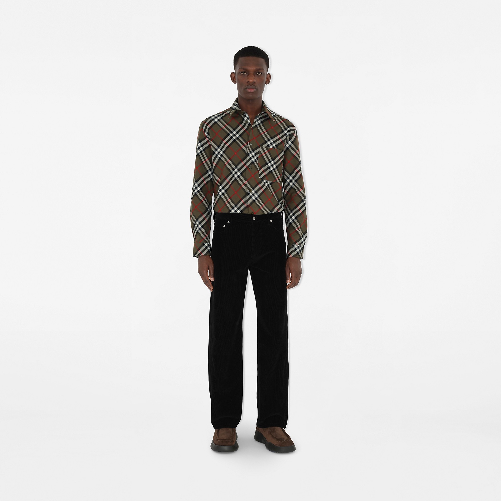Check Cotton Shirt - 2