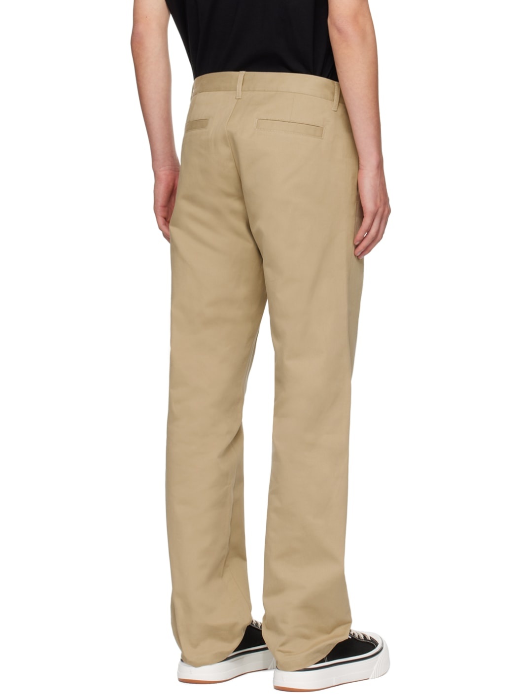 Beige Ville Trousers - 3