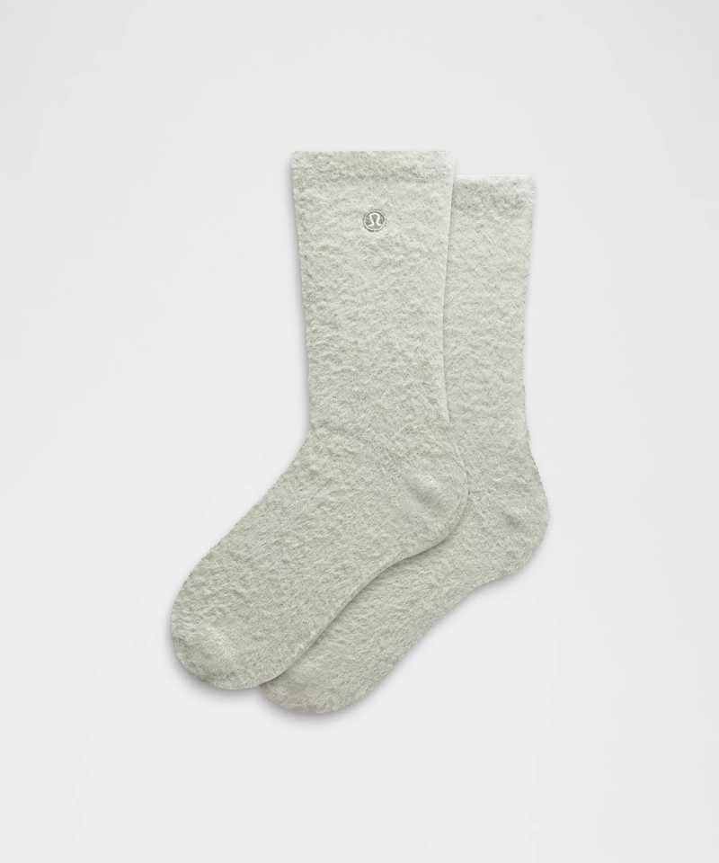 Unisex Fuzzy Crew Socks 1