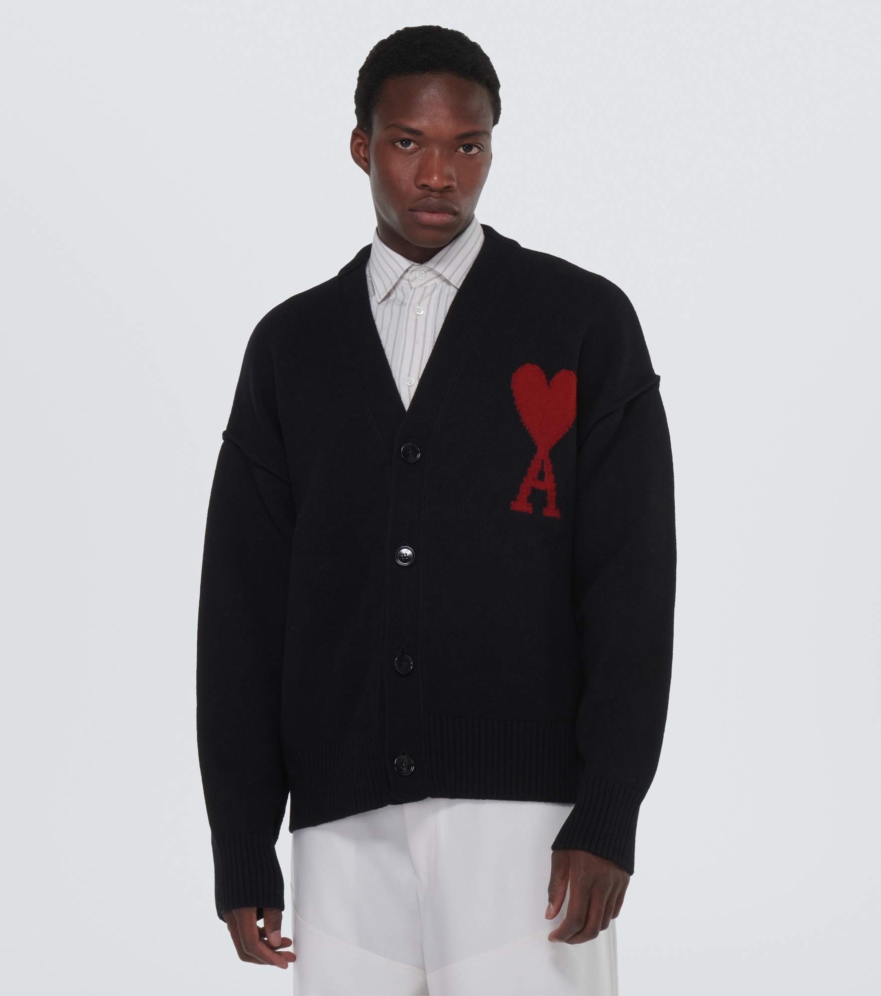 Ami de Cœur virgin wool cardigan - 3