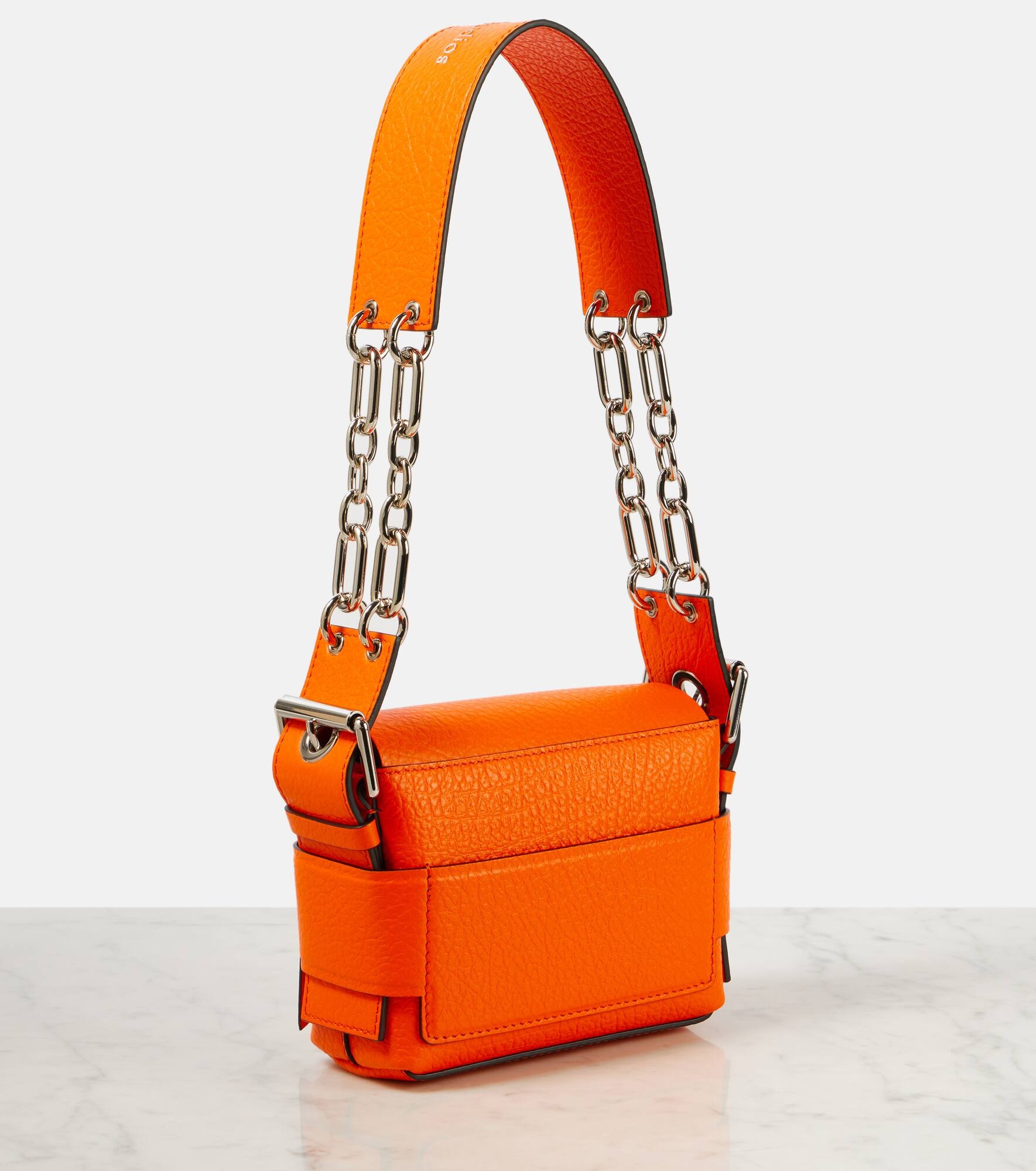 Musubi leather shoulder bag - 4